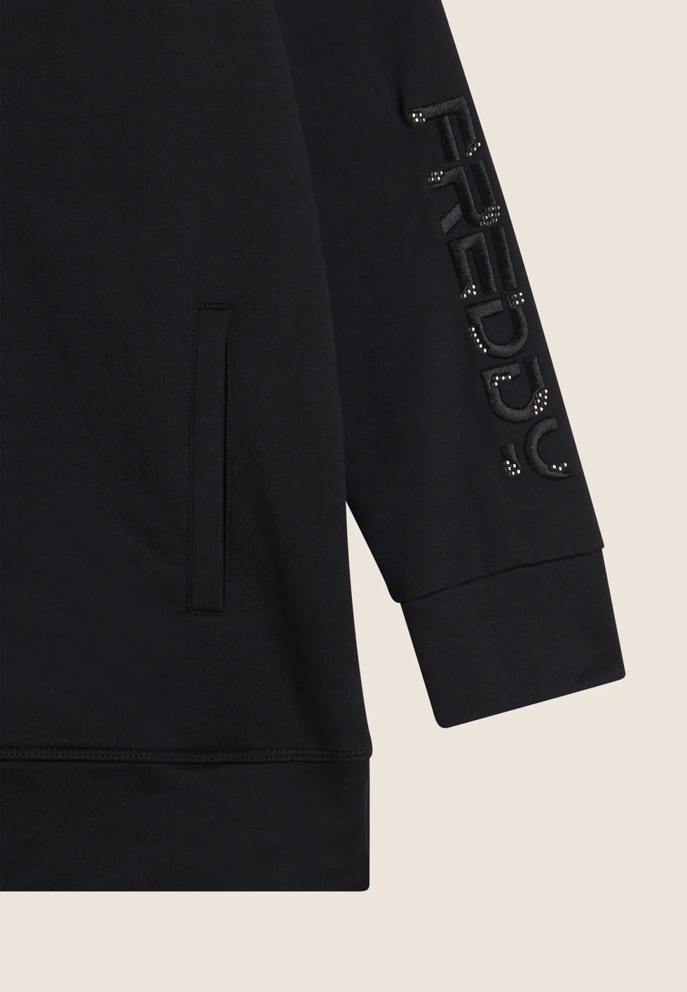 FREDDY FELPA CAPPUCCIO ZIP F4WCRS8-NFLO73