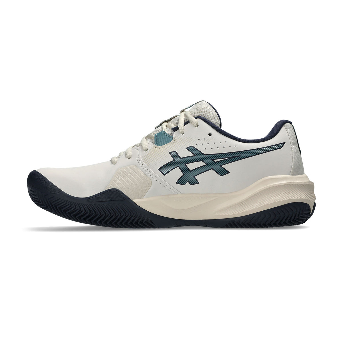 Asics Scarpe da Tennis Uomo Asics Gel-challenger 15 Clay (1041A508-250) – Oatmeal/Midnight 1041A508-250 – foto 2