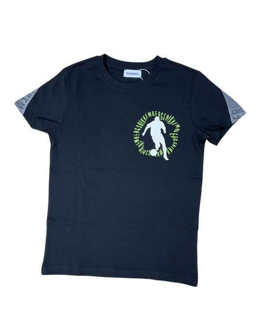 BIKKEMBERGS BKK T-SHIRT BLACK BK3519-8000