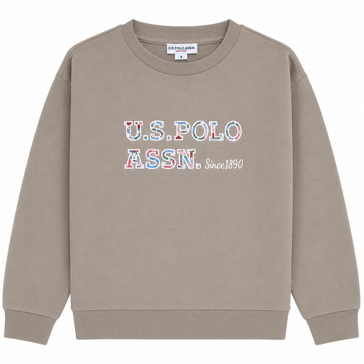 U.S. POLO LAZY - CREWNECK FLC US43687002-126