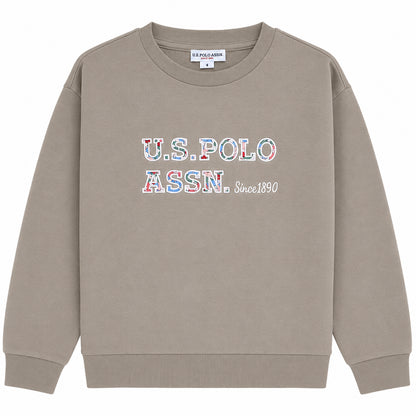 U.S. POLO LAZY - CREWNECK FLC US43687002-126