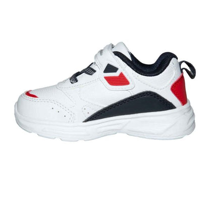 CHAMPION WAVE PU B TD LOW CUT SHOE WHT/NNY/RED S32817-WW005