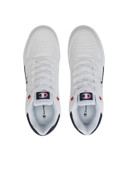 CHAMPION RD18 HERITAGE LOW LOW CUT SHOE WHT/NNY/RED S22030-WW005