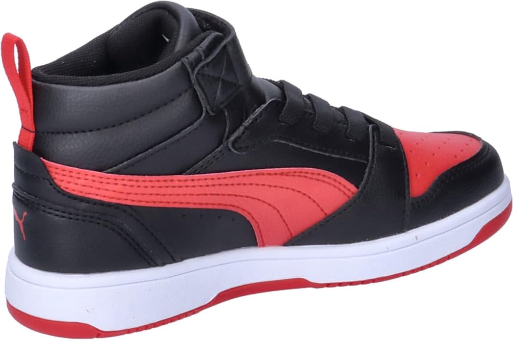 PUMA REBOUND V6 MID AC+ PS PUMA BLACK-FOR ALL TIME RED 393832-11