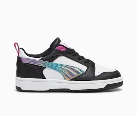 PUMA REBOUND V6 LO BOUNCY SKY JR PUMA WHITE-MAGENTA GLEAM-PUMA BLACK 399649-01