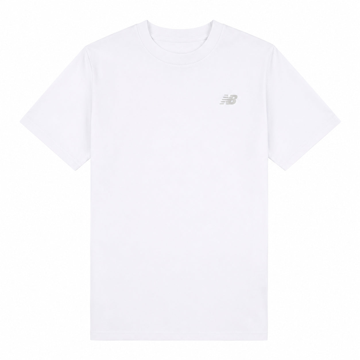 New Balance Jersey Small Logo Tee LAKB0001-BWE | Bambino | Bianco