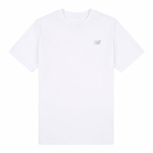 New Balance Jersey Small Logo Tee LAKB0001-BWE | Bambino | Bianco