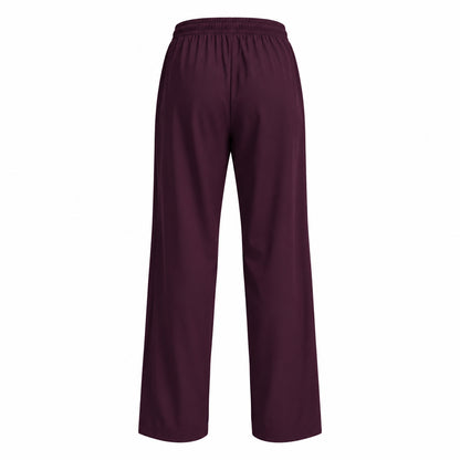 Under Armour Rival Woven Core Pant – Pantaloni sportivi donna viola in tessuto woven – 6013564-526