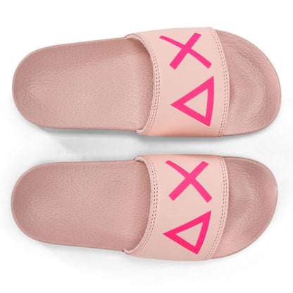 Sun68 GIRL'S SLIPPERS LOGO ROSA X34403-04