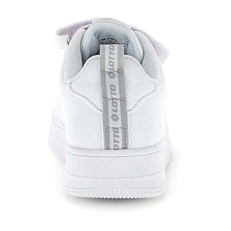 Lotto Cavaliers AMF CL S – Sneaker Bambino in Ecopelle | Bianco
