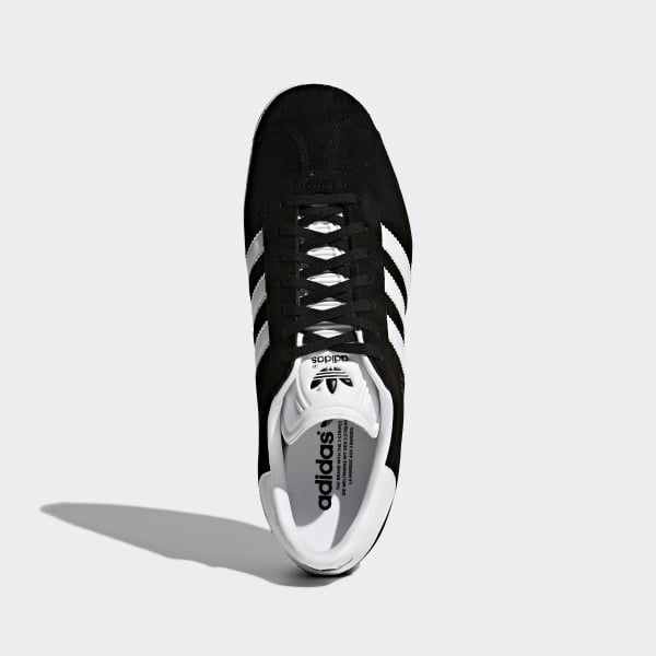 ADIDAS GAZELLE CBLACK/WHITE/GOLDMT BB5476