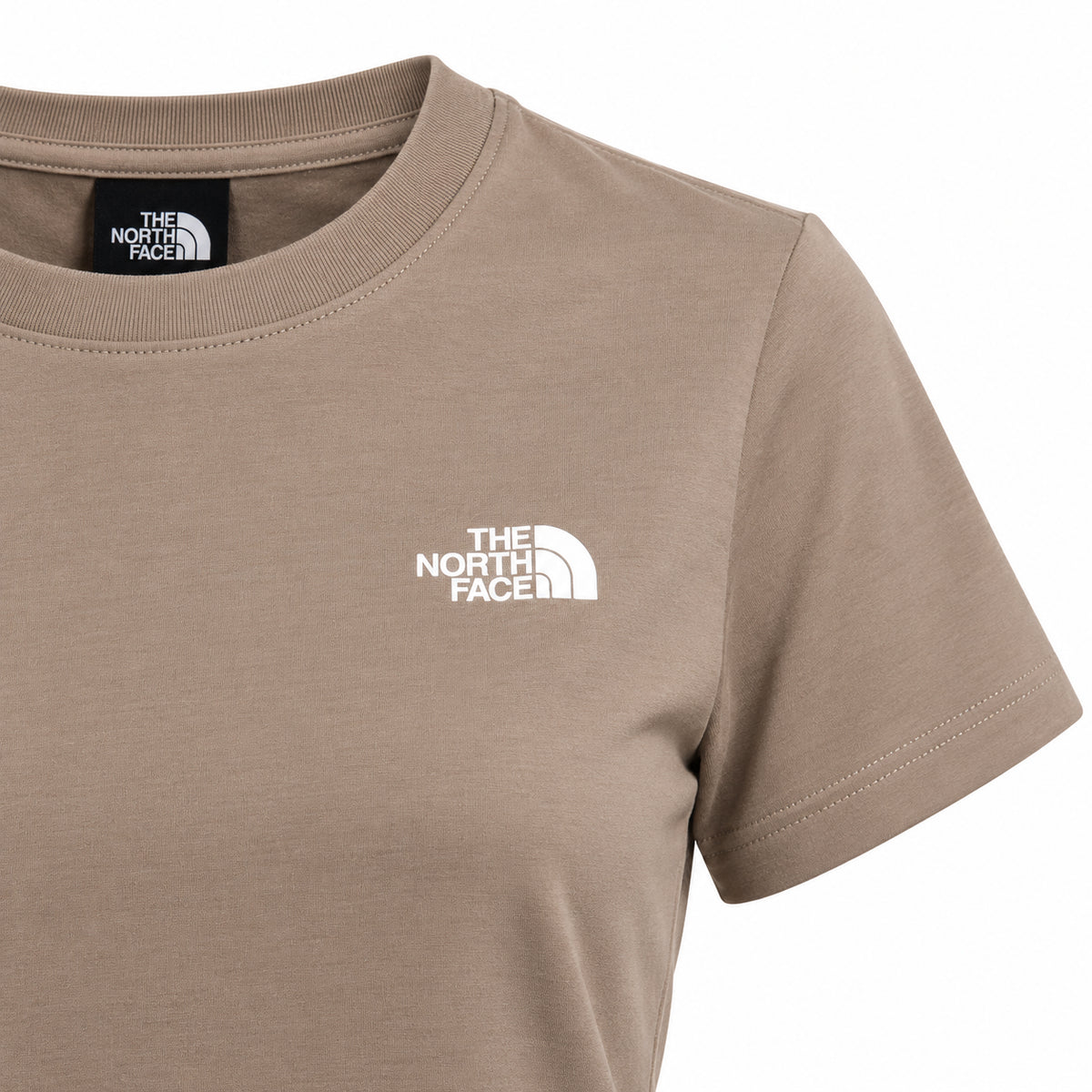 THE NORTH FACE NTF W EVOLUTION SIMPLE DOME SLM SHORT SLEEVE GARNET NF0A8FX72H91