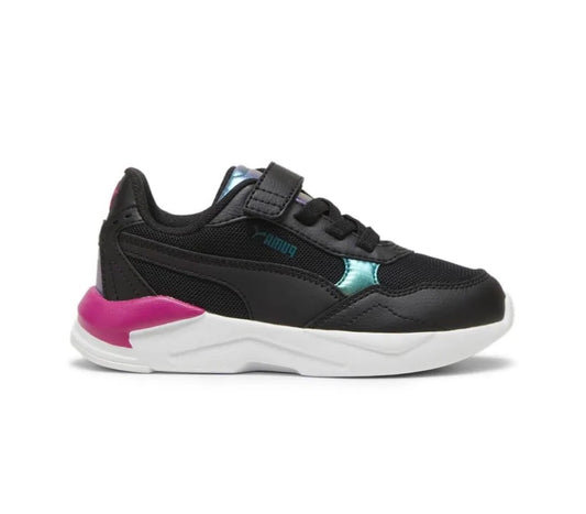 PUMA X-RAY SPEED LITE BOUNCY SKY AC PS PUMA BLACK-COLD GREEN-MAGENTA GLEAM 398006-02