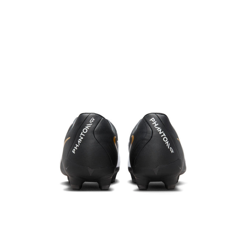 NIKE NIK PHANTOM GX II ACADEMY FG/MG WHITE/BLACK-MTLC GOLD COIN FD6723-100