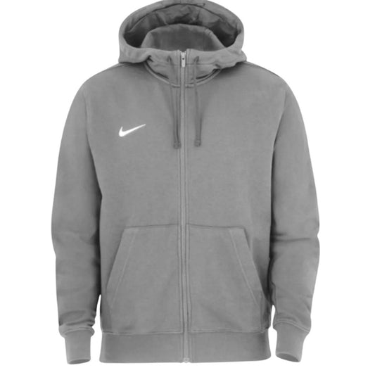 Nike Team Club Full Zip 0224NZ-063 | Felpa con Zip Unisex | Grigio