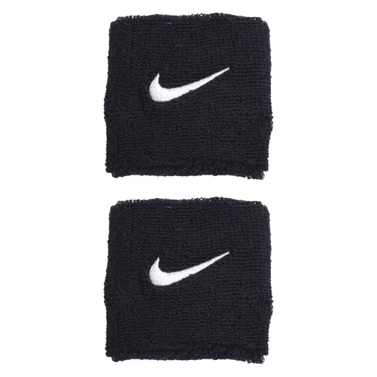 NIKE SWOOSH WRISTBANDS BK/WH N1012405010OS