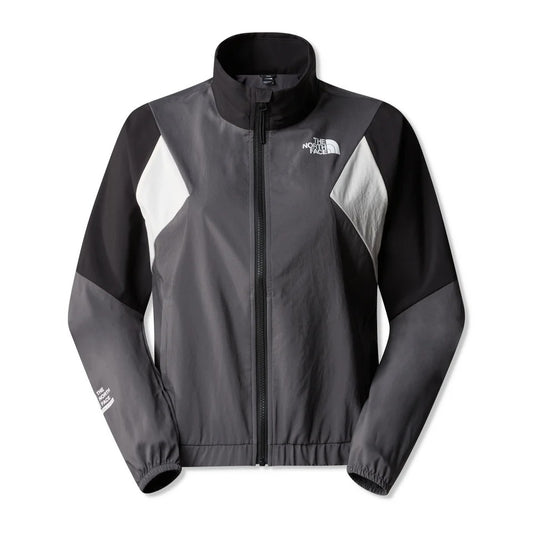 THE NORTH FACE W MA WIND TRACK TOP ANTHRACITE GREY/WHITE D NF0A87FM3OD1