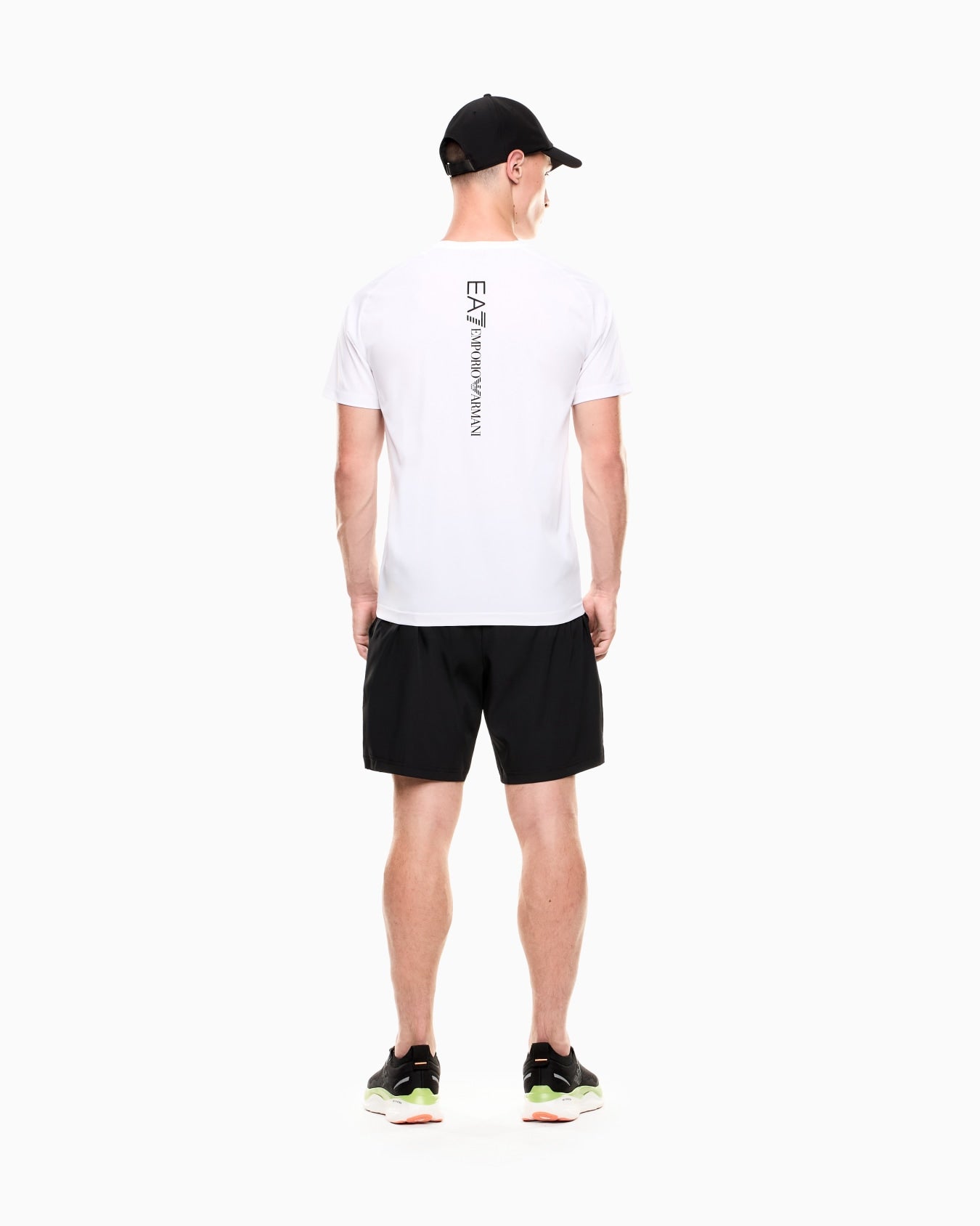 EA7 Emporio Armani Completo Maglia e Pantaloncino 8NPV03-21BA | Uomo | Bianco/Nero