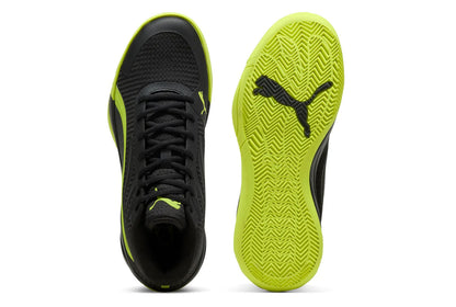PUMA COURT PRO PUMA BLACK-ELECTRIC LIME 310829-03