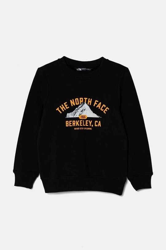 THE NORTH FACE TEEN VARSITY GRAPHIC RELAXED CREW TNF BLACK NF0A89H8JK31