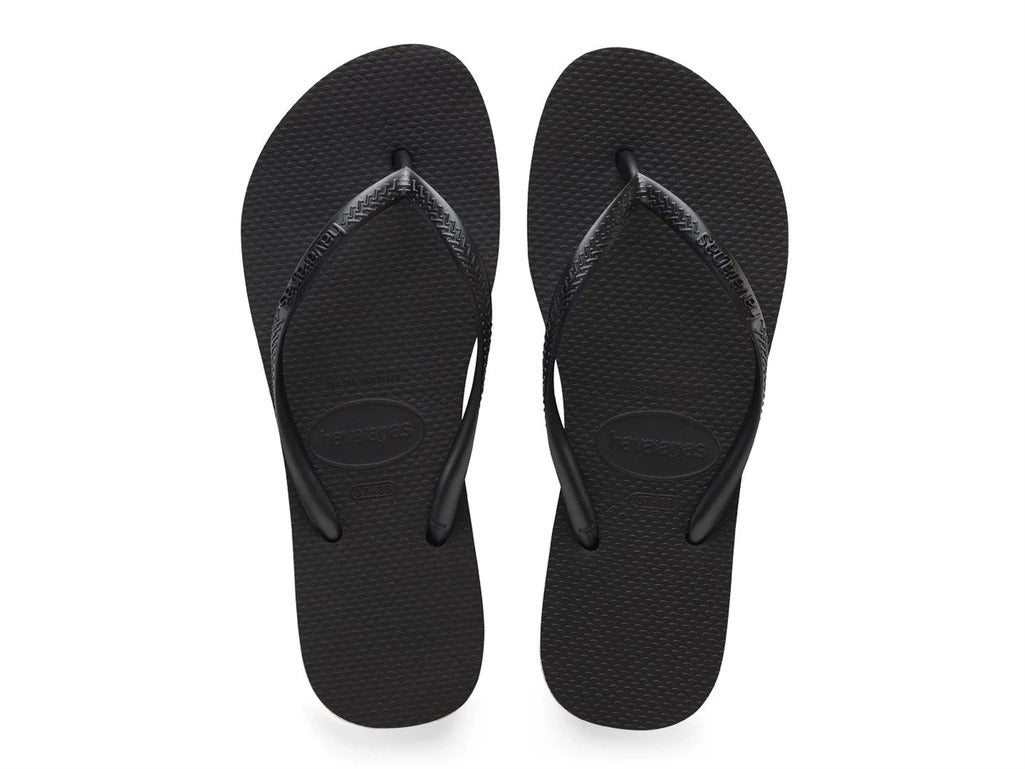 Havaianas SLIM FLATFORM BLACK  BLACK 4144537-0090