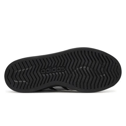 Adidas Streettalk JS5053 – Nero/Bianco, sneakers unisex bambino in ecopelle, scarpe junior per il tempo libero da abbinare a jeans, tute e look casual