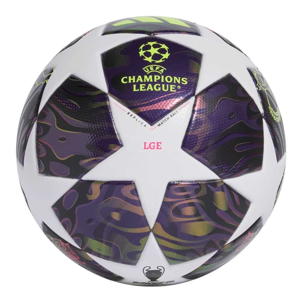 ADIDAS UCL LGE F DPURPL/WHITE/SYELLO JX9095