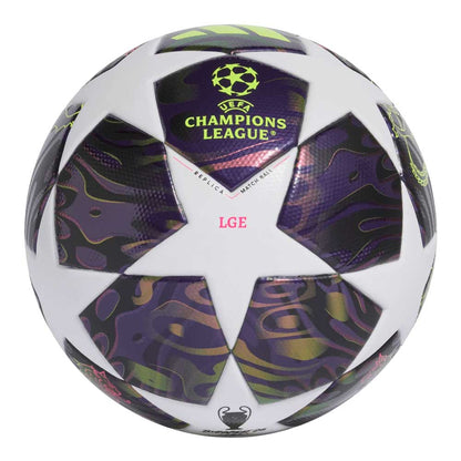 ADIDAS UCL LGE F DPURPL/WHITE/SYELLO JX9095