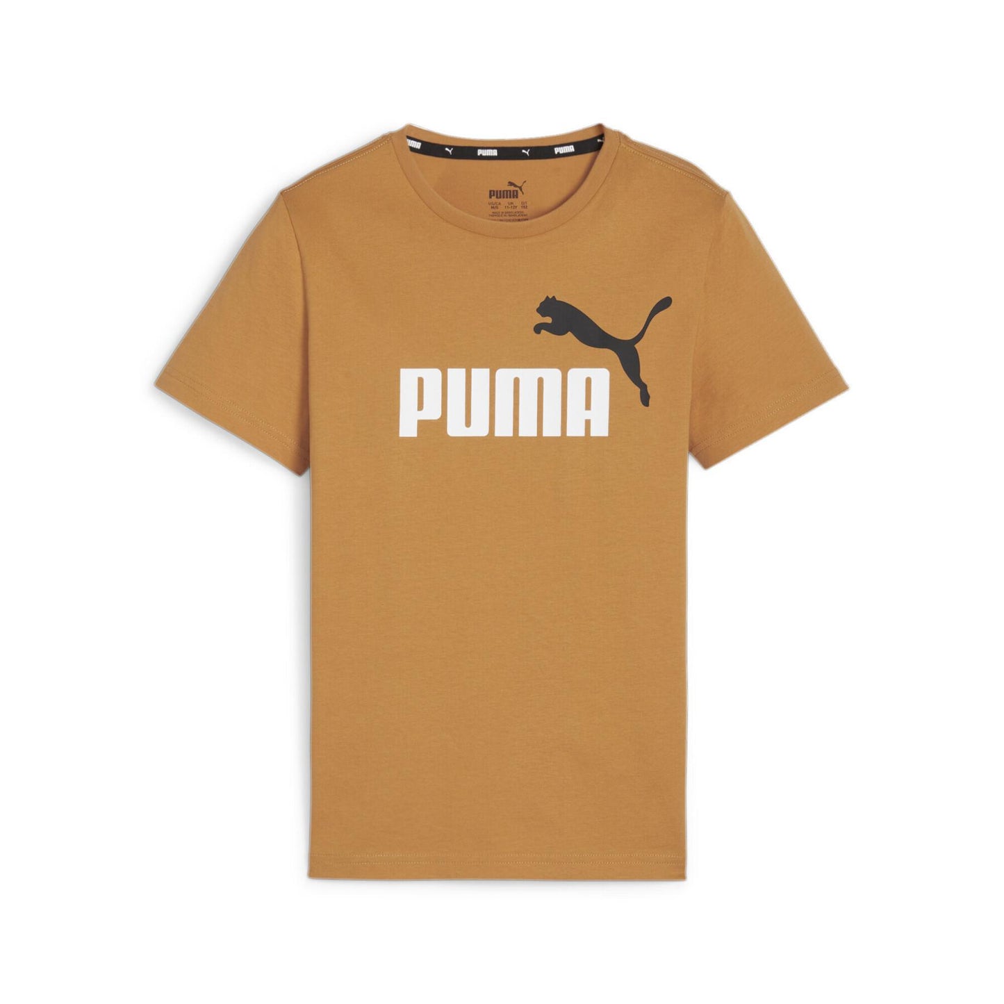 PUMA ESS+ 2 COL LOGO TEE B GINGER TEA 586985-78