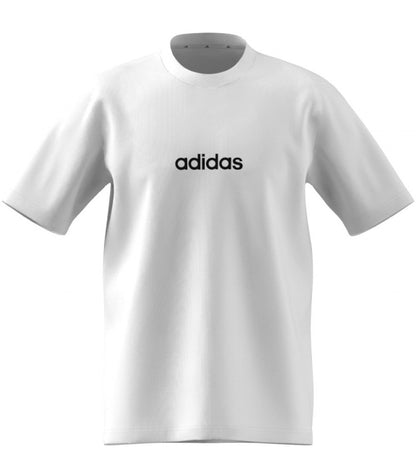 ADIDAS M LIN SJ T WHITE/BLACK JE9000