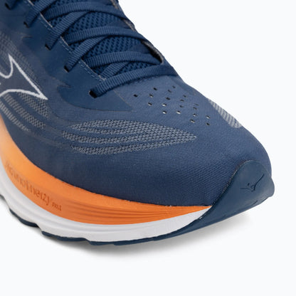 Mizuno Wave Skyrise 7 – Scarpe running uomo blu in mesh – J1GC260905