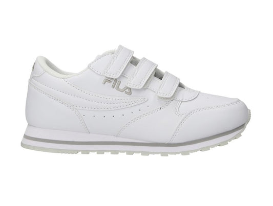 FILA ORBIT VELCRO LOW KIDS WHITE 1010785-10004