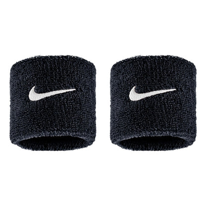NIKE SWOOSH WRISTBANDS BK/WH N1012405010OS