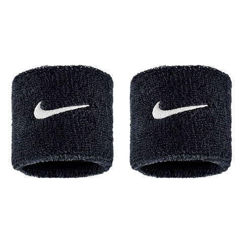 NIKE SWOOSH WRISTBANDS BK/WH N1012405010OS