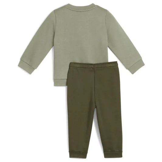 PUMA MINICATS ESS CREW SET FL INF GREEN 686280-82