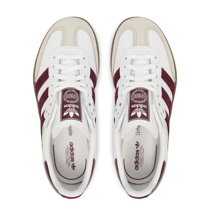 Adidas Samba OG C KZ8682 – Bianco/Maroon