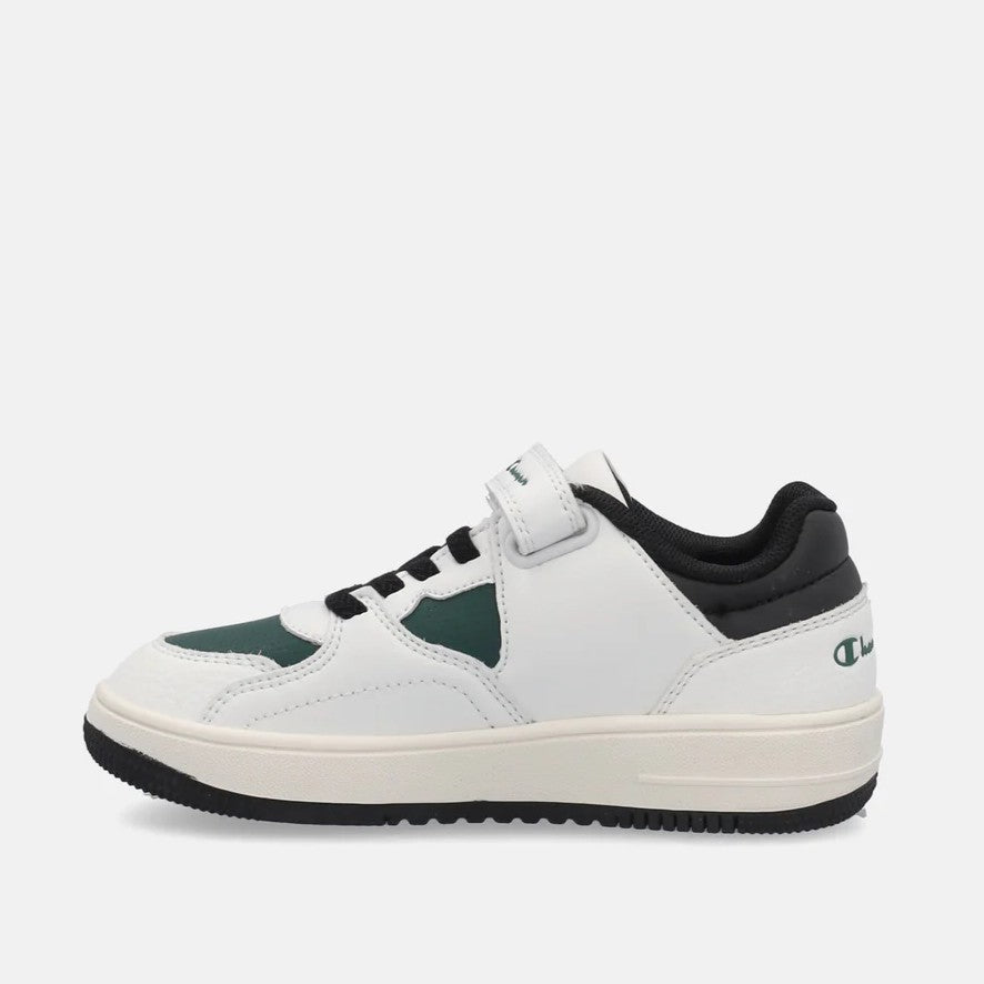 CHAMPION RD25 LOW B PS LOW CUT SHOE WHT/HGL/NBK S33250-WW006