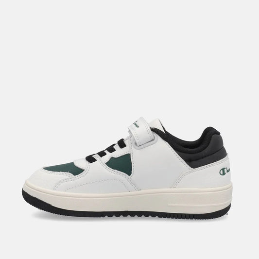 CHAMPION RD25 LOW B PS LOW CUT SHOE WHT/HGL/NBK S33250-WW006