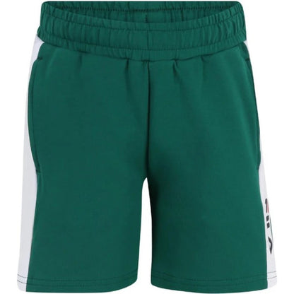 FILA LAMERDINGEN BLOCKED SHORTS AVENTURINE-BRIGHT WHITE FAK0335-63116