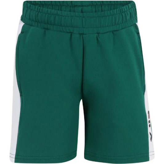 FILA LAMERDINGEN BLOCKED SHORTS AVENTURINE-BRIGHT WHITE FAK0335-63116