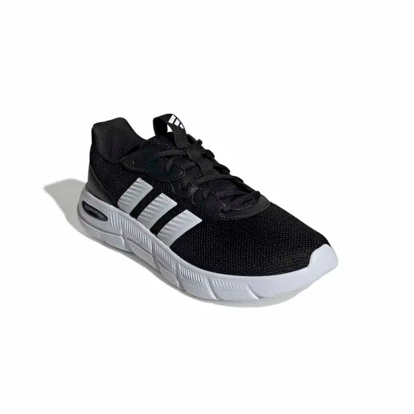 Adidas Cloudfoam Flex Laces HQ4854 – Nero/Bianco, scarpe uomo in mesh, modello corsa con lacci per completare il tuo abbigliamento e lo stile sportivo