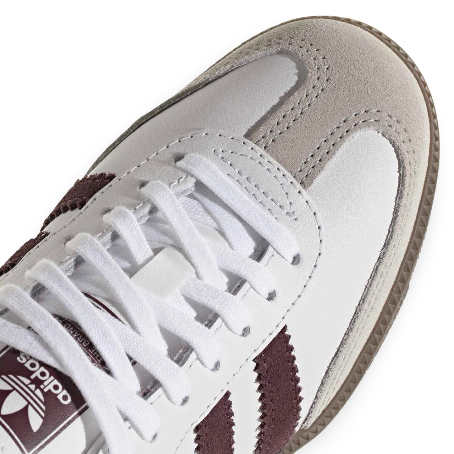 Adidas Samba OG J KZ8684 – Bianco/Maroon