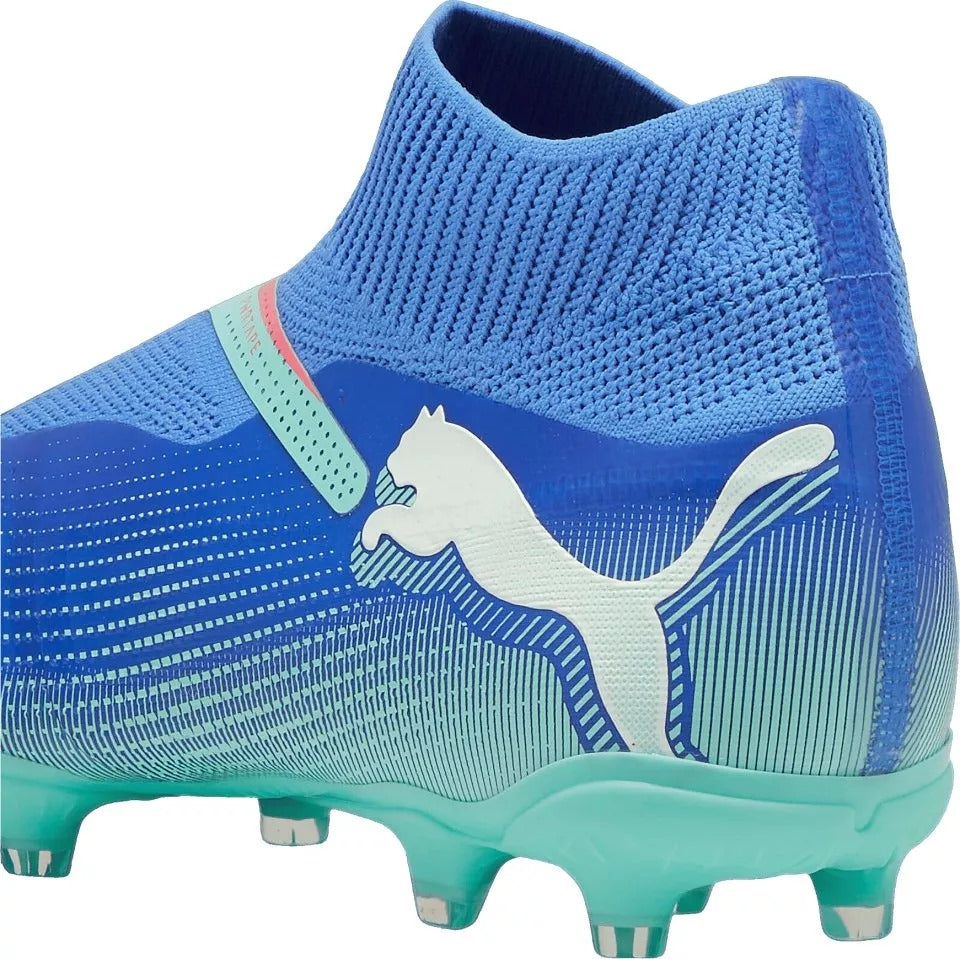 PUMA FUTURE 7 MATCH+ LL FG/AG BLUEMAZING-PUMA WHITE-ELECTRIC PEPPERMINT 107928-01