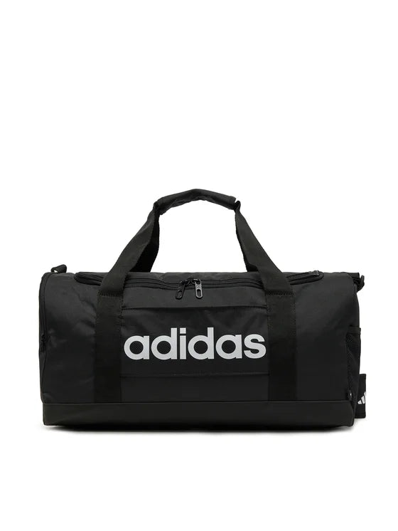 ADIDAS LINEAR DUFFEL S BLACK/BLACK/WHITE JE8343
