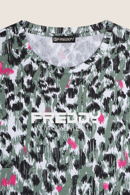 FREDDY T-SHIRT MANICA CORTA F4WMVT1C-ANI970