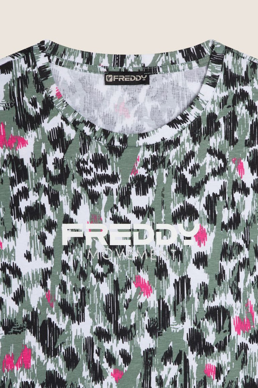 FREDDY T-SHIRT MANICA CORTA F4WMVT1C-ANI970