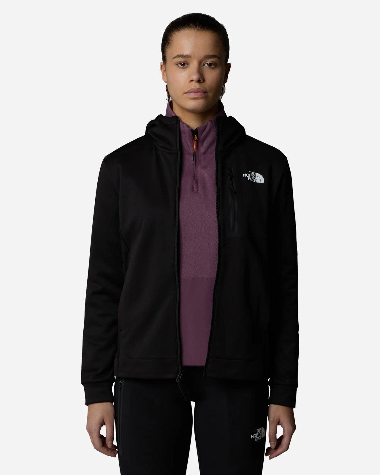 THE NORTH FACE W MA FZ FLEECE TNF BLACK NF0A893UJK31