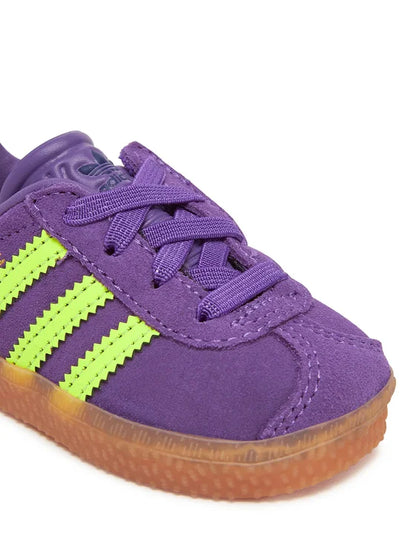 ADIDAS GAZELLE CF EL I ACTPUR/SYELLO/CPURPL JP7136
