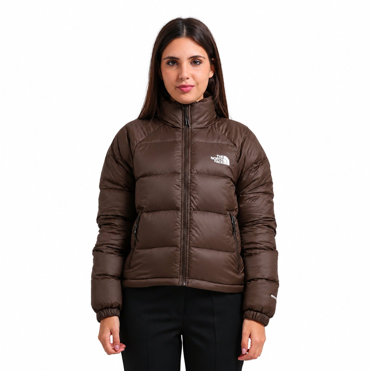 The North Face Women's Hydrenalite Down Piumino Donna Imbottitura in Piuma 600 Riciclata Idrorepellente Leggero Marrone Taglie S-L NF0A88Z1NMF1