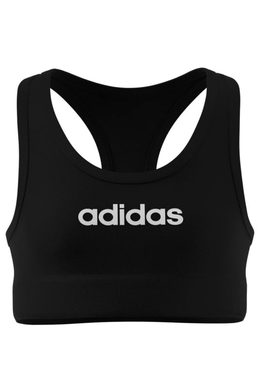 ADIDAS ADI JG LIN BRA TOP BLACK/WHITE JX3923